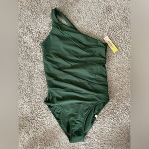 Summersalt size 6LT one shoulder swim suit. Bought and never wore.